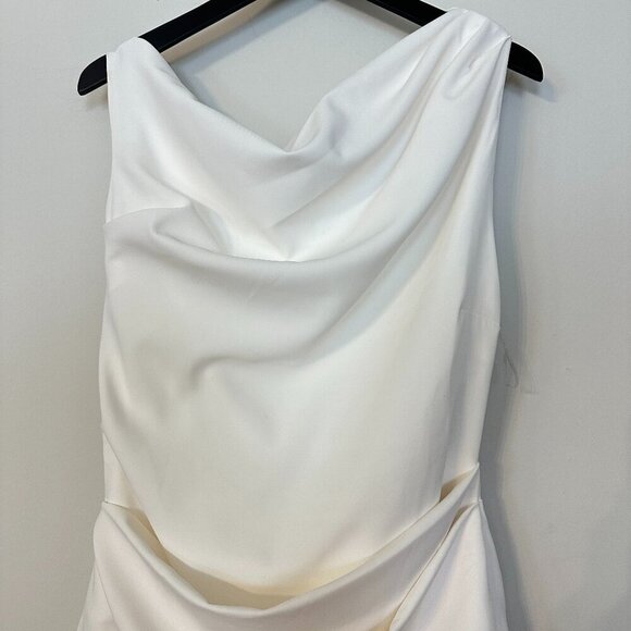 House of CB Cream Off-Shoulder Mini Dress - Picture 7 of 11